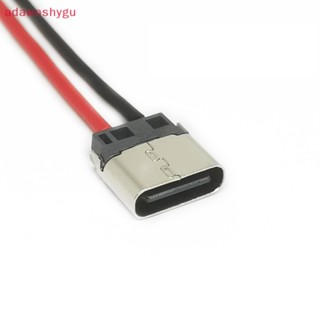 Adagu สายเคเบิลเชื่อมต่อ USB Type-C 2P ตัวเมีย สําหรับชาร์จโทรศัพท์มือถือ 5 ชิ้น