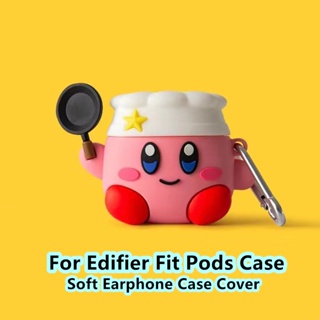 【Case Home】เคสหูฟัง แบบนิ่ม ลายการ์ตูนอนิเมะ สําหรับ Edifier Fit Pods