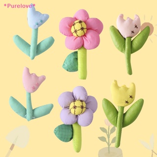 Purelove&gt; ใหม่ เข็มกลัด รูปดอกทิวลิปน่ารัก หลากสี เครื่องประดับ สําหรับติดผ้าพันคอ กิ๊บติดผม DIY
