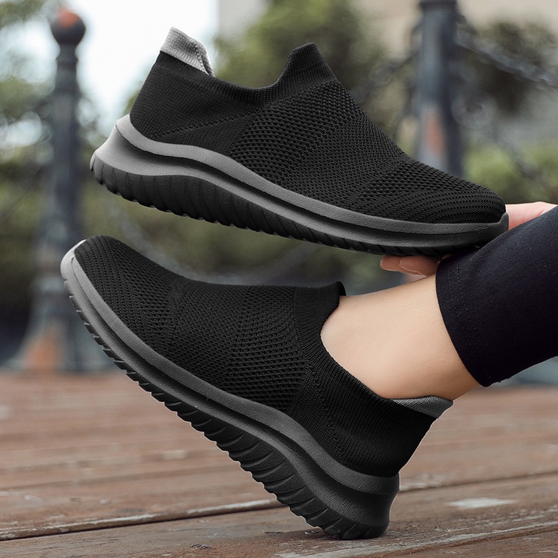 รองเท้ากีฬา-รองเท้าวิ่ง-ระบายอากาศ-กันลื่น-สีดํา-สําหรับผู้ชาย-และผู้หญิง-2023-229
