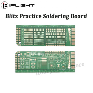 Iflight Blitz บอร์ดควบคุมการบินบัดกรี ESC PCB 100x40 มม. สําหรับโดรนบังคับ FPV DIY