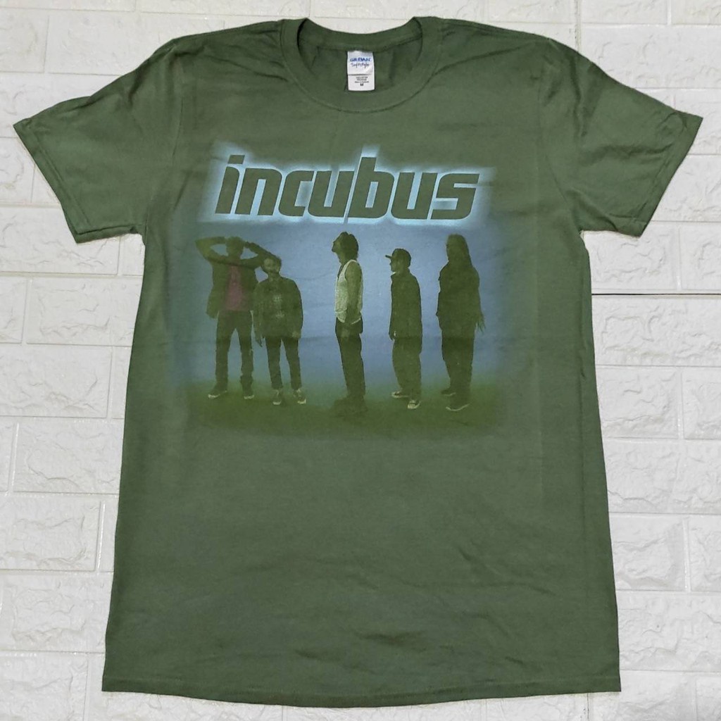 แฟชั่นใหม่ล่าสุด-เสื้อวง-incubus-ลิขสิทธิ์แท้