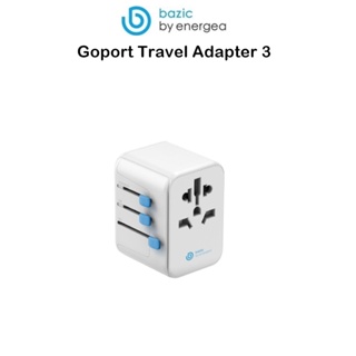 Bazic Goport Travel Adapter 3 USB-C+2 USB-A 28W หัวแปลงปลั๊กไฟใช้สำหรับการเดินทางเกรดพรีเมี่ยม สำหรับ ชาร์จอุปกรณ์ต่างๆ