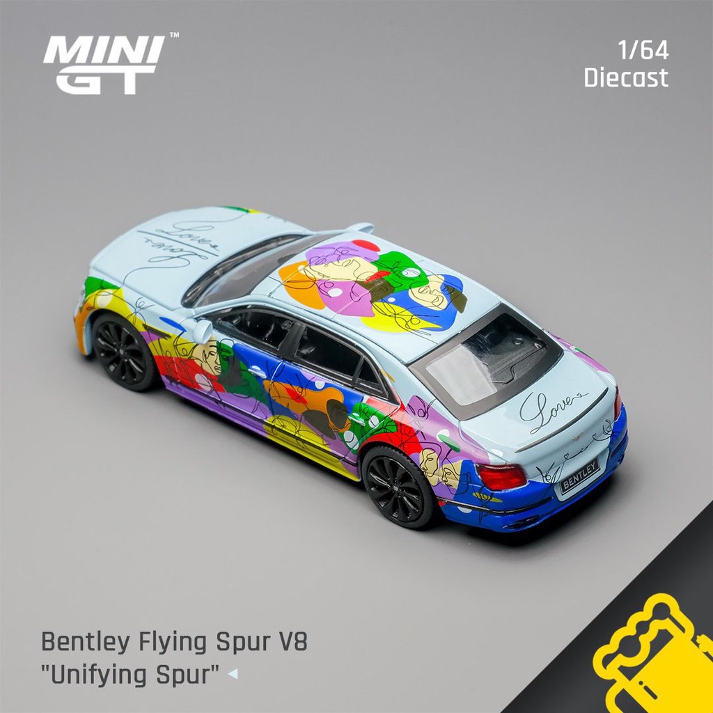 minigt-1-64-388-bentley-flying-v8-art-limited-เหมาะกับของขวัญ-โมเดล-รถ-ของเล่นเด็กผู้ชาย-ของขวัญวันเกิด-ตกแต่งบ้าน