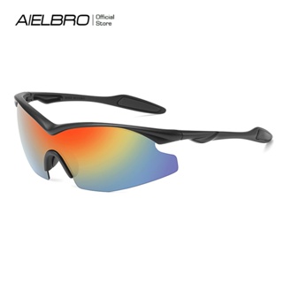 Aielbro แว่นตากันแดด เลนส์โพลาไรซ์ ป้องกันรังสียูวี 400 สไตล์คลาสสิก สําหรับผู้ชาย เหมาะกับการขับขี่ ตั้งแคมป์ ขี่จักรยาน เดินป่า ตกปลา