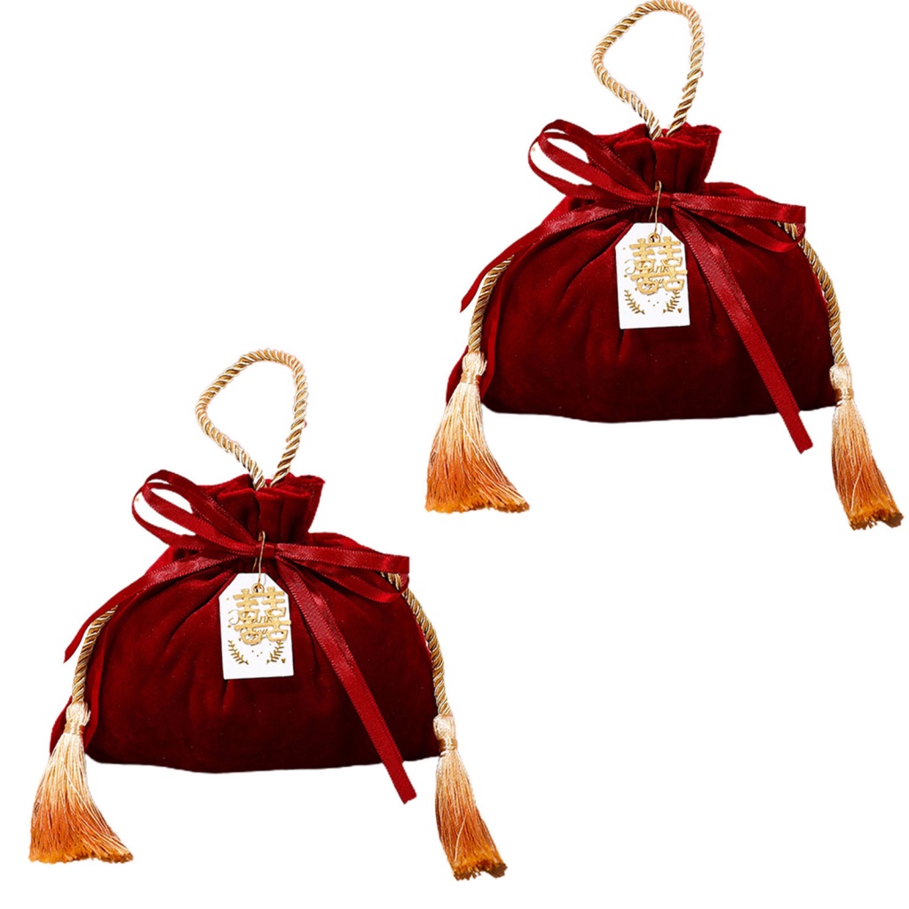 bologna-2-ชิ้น-ถุงของขวัญ-กํามะหยี่-ปาร์ตี้-ถุงของขวัญ-อุปกรณ์งานเลี้ยง-สัมผัสสบาย-ถุงขนม-ถุงของขวัญ-แบบผูกเชือก