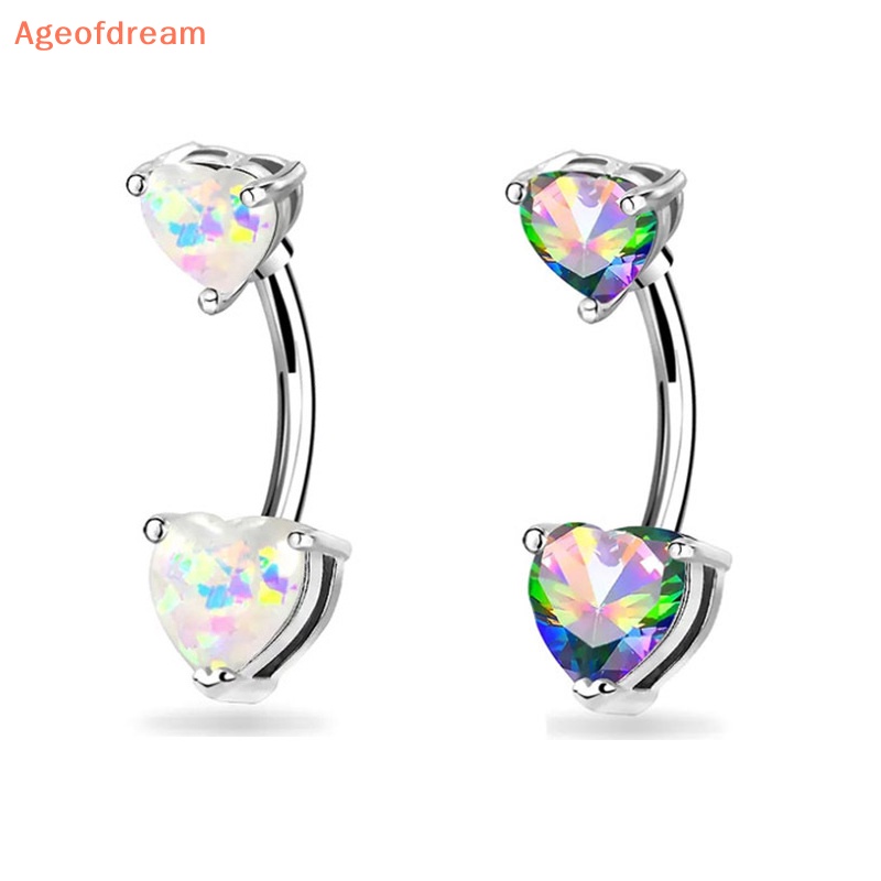 ageofdream-แหวนแฟชั่น-รูปหัวใจ-ประดับคริสตัล-เพทาย-เครื่องประดับ-สําหรับผู้หญิง
