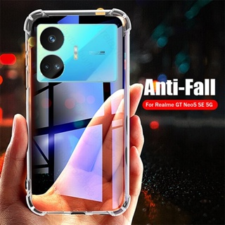 Transparent Airbags Anti-Fall Protective Cover For Realme GT Neo 5 SE Neo5 SE 5G TPU Soft Shockproof Cover