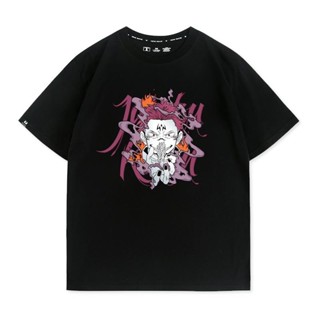 [Hot Sale] Jujutsu Kaisen เสื้อยืดอะนิเมะ Itadori Yuji อะนิเมะแขนสั้นด้านบนผ้าฝ้ายคู่อินเทรนด์สบายๆเสื้อยืด ฤดูร้อน ใหม่