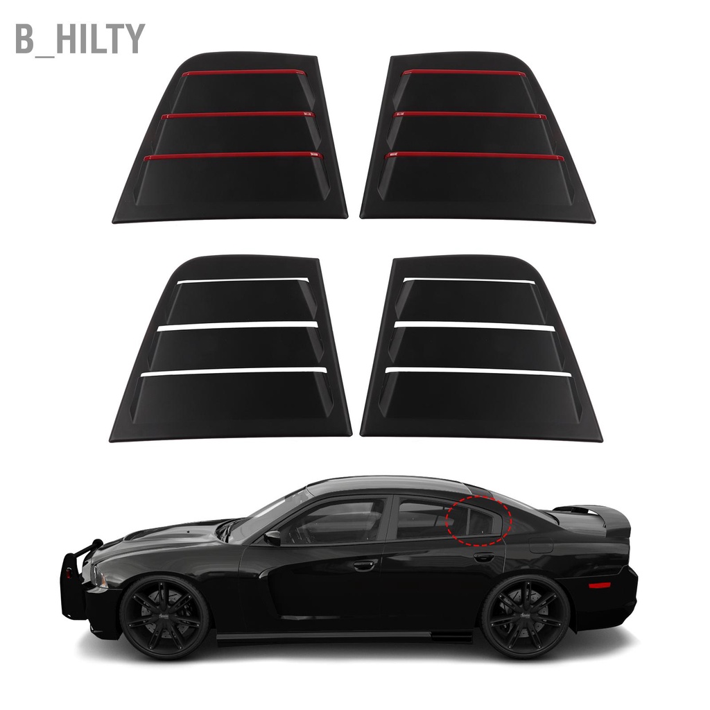 b-hilty-2-ชิ้นบานเกล็ดหน้าต่างด้านข้าง-abs-wearproof-air-vent-scoop-shades-เปลี่ยนฝาครอบสำหรับ-dodge-charger-2011-2021