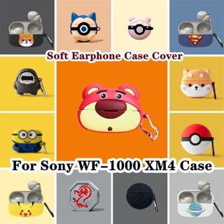 【Case Home】เคสหูฟัง แบบนิ่ม ลายการ์ตูนอนิเมะ สําหรับ Sony WF-1000 XM4 WF-1000 XM4