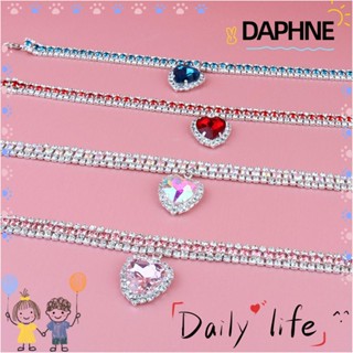 Daphne ปลอกคอแมว จี้รูปลูกแมว ปรับได้ เพื่อความปลอดภัย