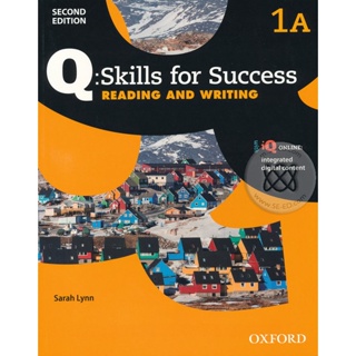Bundanjai (หนังสือเรียนภาษาอังกฤษ Oxford) Q : Skills for Success 2nd ED 1A, Reading &amp; Writing : Students Book +iQ