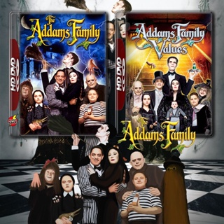 Bluray บลูเรย์ The Addams Family Movie อาดัมส์ แฟมิลี่ ตระกูลนี้ผียังหลบ 1-2 (1991/1993) Bluray หนัง มาสเตอร์ เสียงไทย (