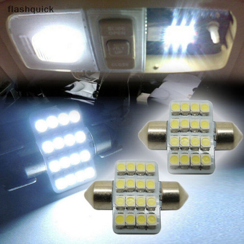 flashquick-หลอดไฟรถยนต์-led-16-ดวง-smd-3528-31-มม-สีขาว-2-ชิ้น