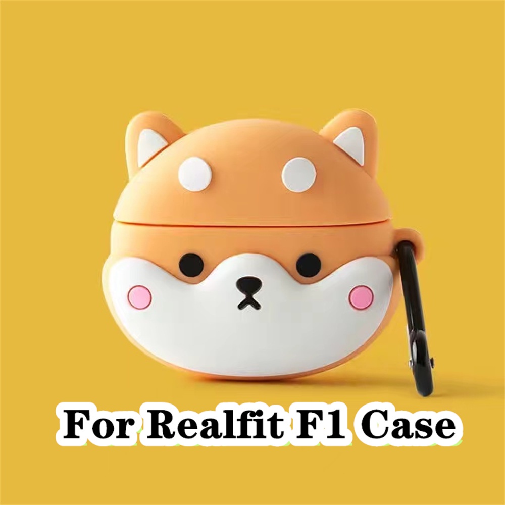 ส่วนลด-เคสหูฟัง-แบบนิ่ม-ลายการ์ตูน-สําหรับ-realfit-f1-realfit-f1