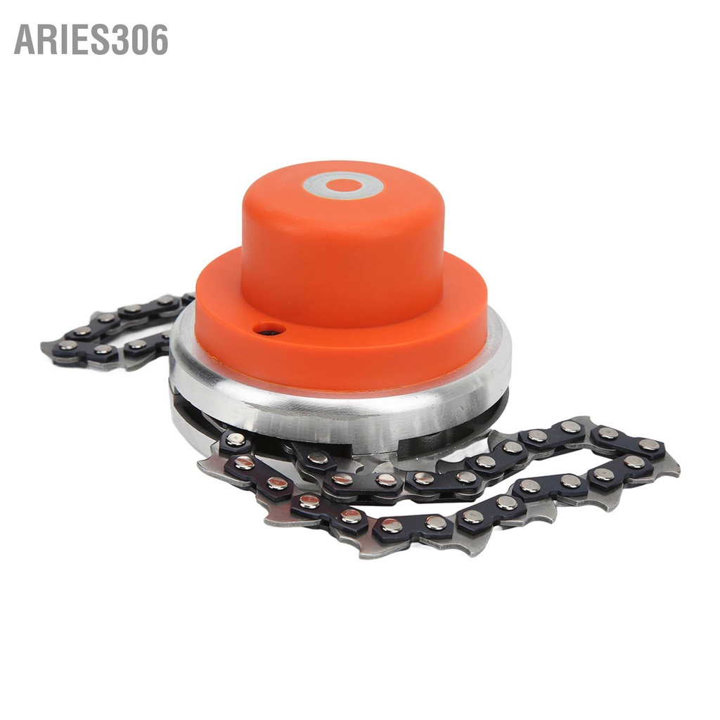 aries306-อุปกรณ์เสริมเครื่องมือเครื่องตัดหญ้าแบบเปลี่ยนหัวทริมเมอร์สากลพร้อมโซ่สำหรับสวนเกษตร