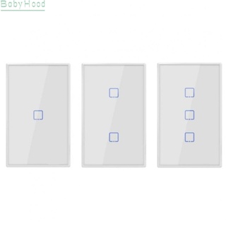 【Big Discounts】Touch Light Switch Tempered Glass Panel Touch Switch Wireless Standard#BBHOOD