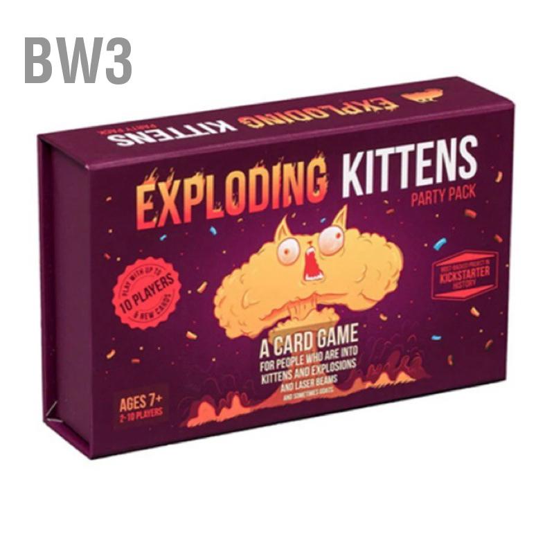 bw3-cat-cards-board-game-set-english-entertainment-interactive-สำหรับครอบครัว-ปาร์ตี้เพื่อน