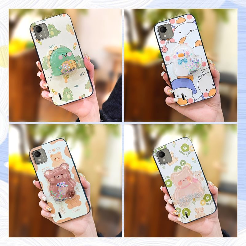 drift-sand-dirt-resistant-phone-case-for-nokia-c110-4g-glisten-cute-fashion-design-protective-waterproof-durable-soft-case-tpu