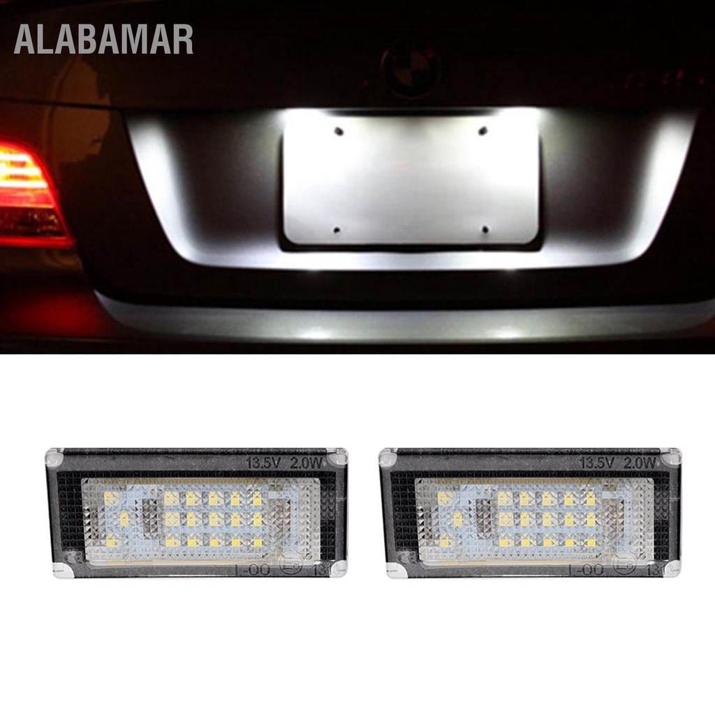 alabamar-1-คู่-6000k-18-leds-แผงป้ายทะเบียนโคมไฟสำหรับ-one-r50-2001-2006