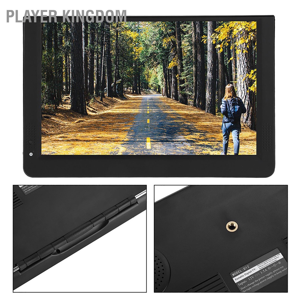 Player kingdom LEADSTAR 1080P Portable Mini 12 นิ้ว 169 LED Handheld