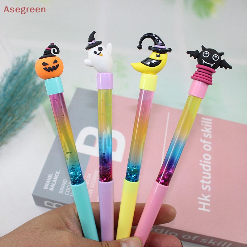 asegreen-ปากกาเจล-ลายการ์ตูนปีศาจน่ารัก-0-5-มม-หลากสี-สําหรับนักเรียน-สํานักงาน-โรงเรียน