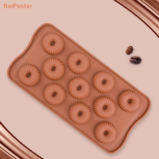 [BaiPester] แม่พิมพ์ซิลิโคน รูปโดนัท 3D ขนาดเล็ก สําหรับทําขนมหวาน ช็อคโกแลต ขนมหวาน โดนัท DIY 1 ชิ้น