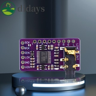 โมดูลถอดรหัสเสียงดิจิทัล DAC Lossless สําหรับ Raspberry Pi PHAT Format Board [Didays.th] 1 ชิ้น