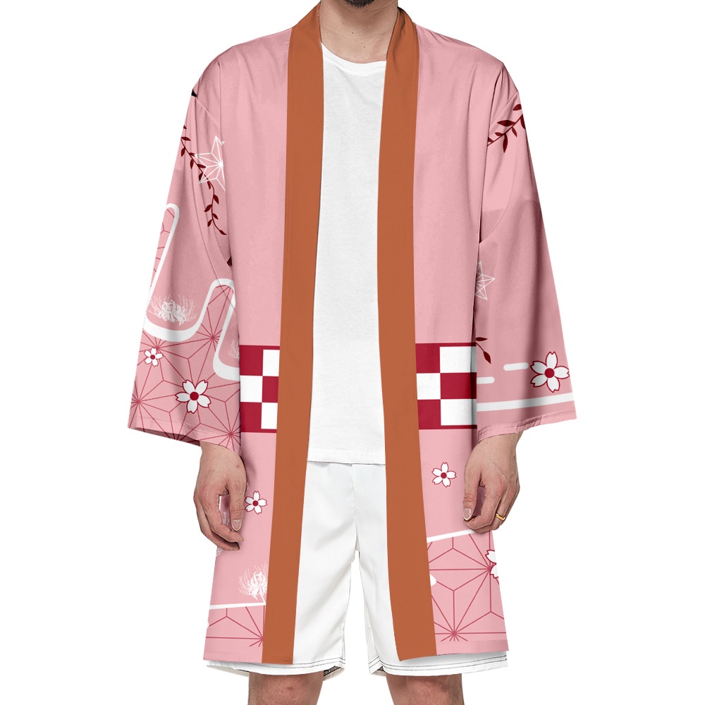 เสื้อคลุมคอสเพลย์-ชุดกิโมโน-ดาบพิฆาตอสูร-วันฮาโลวีน-ฮาโอริ-แบบยาว-สําหรับผู้ใหญ่