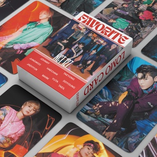 โปสการ์ด อัลบั้มรูปภาพ NCT 7 AY-YO The 4th STICKER FAVORITE Lomo Cards Nct7 Kpop จํานวน 55 ชิ้น ต่อกล่อง