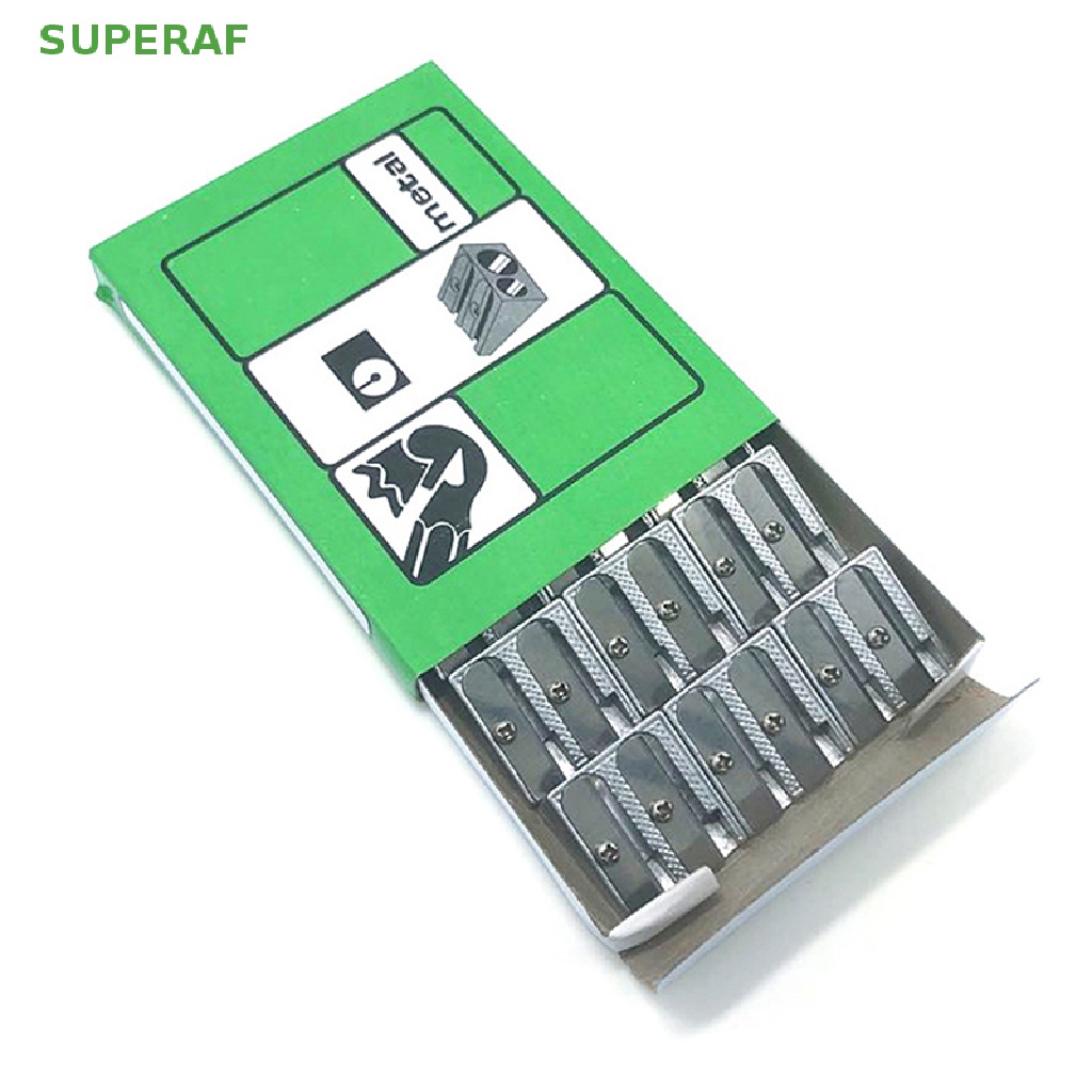 superaf-ใหม่-กบเหลาดินสอ-โลหะ-เชื่อถือได้-สองรู-วาดภาพ-ที่เหลา-ขายดี