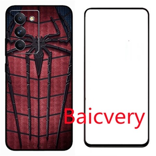 สําหรับ The Avengers Spider Man เคส Lenovo Legion Y70 เคส ฟิล์มกระจกนิรภัย เคสป้องกัน