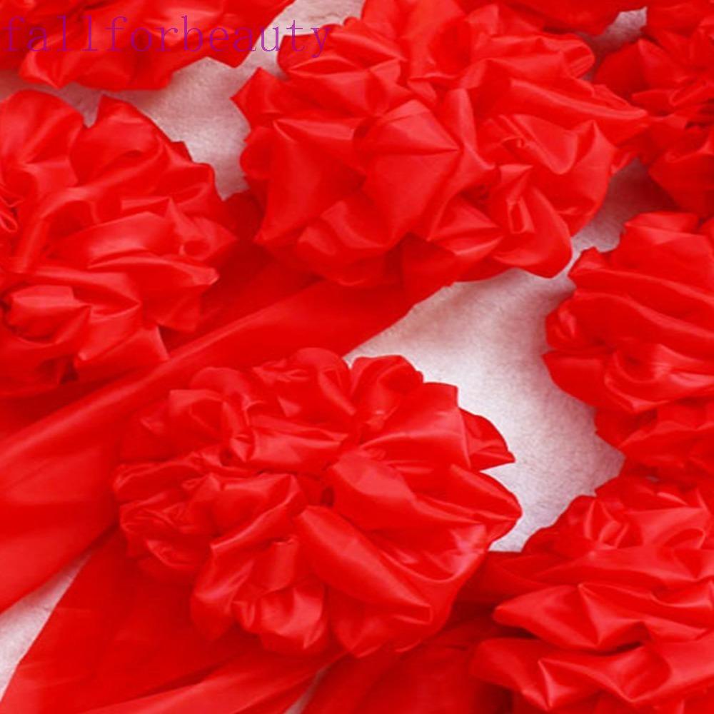 fallforbeauty-ริบบิ้นดอกไม้-สีแดง-สําหรับตกแต่งงานแต่งงาน-1-ชิ้น