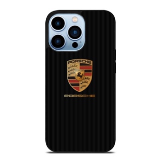 เคสโทรศัพท์มือถือ กันกระแทก ลายโลโก้ Porsche สําหรับ IPhone 14 Plus 13 Pro Max 12 Mini X