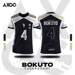 พร้อมส่ง เสื้อเชิ้ต ลายอนิเมะ Haikyuu Fukurodani Bokuto AXGG