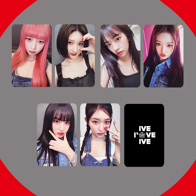 ive-comeback-iam-kitsch-อัลบั้มใหม่-ive-ive-album-card-set-photocard-selfie-card-collection-gaeul-yujin-rei-wonyoung-liz-leeseo
