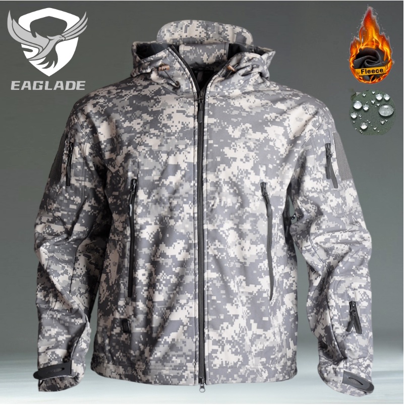 eaglade-เสื้อแจ็กเก็ตยุทธวิธี-ผ้าฟลีซ-แบบนิ่ม-กันน้ํา-สําหรับผู้ชาย-ydjx-rk-cfy-in-acu
