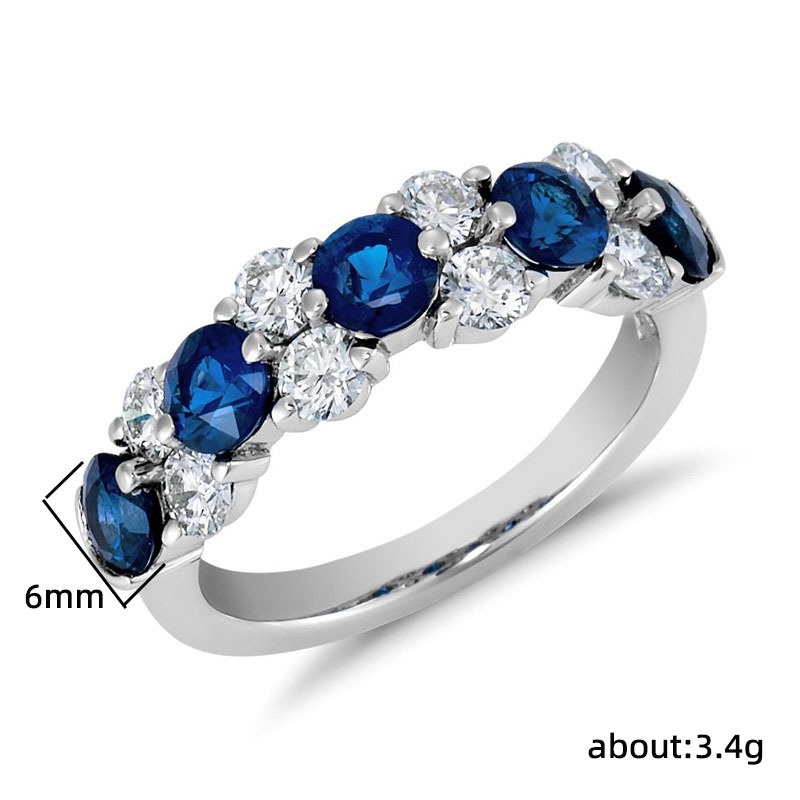 แหวนคู่รัก-ดีไซน์หรูหรา-สีฟ้าอ่อน-สําหรับผู้ชาย-และผู้หญิง