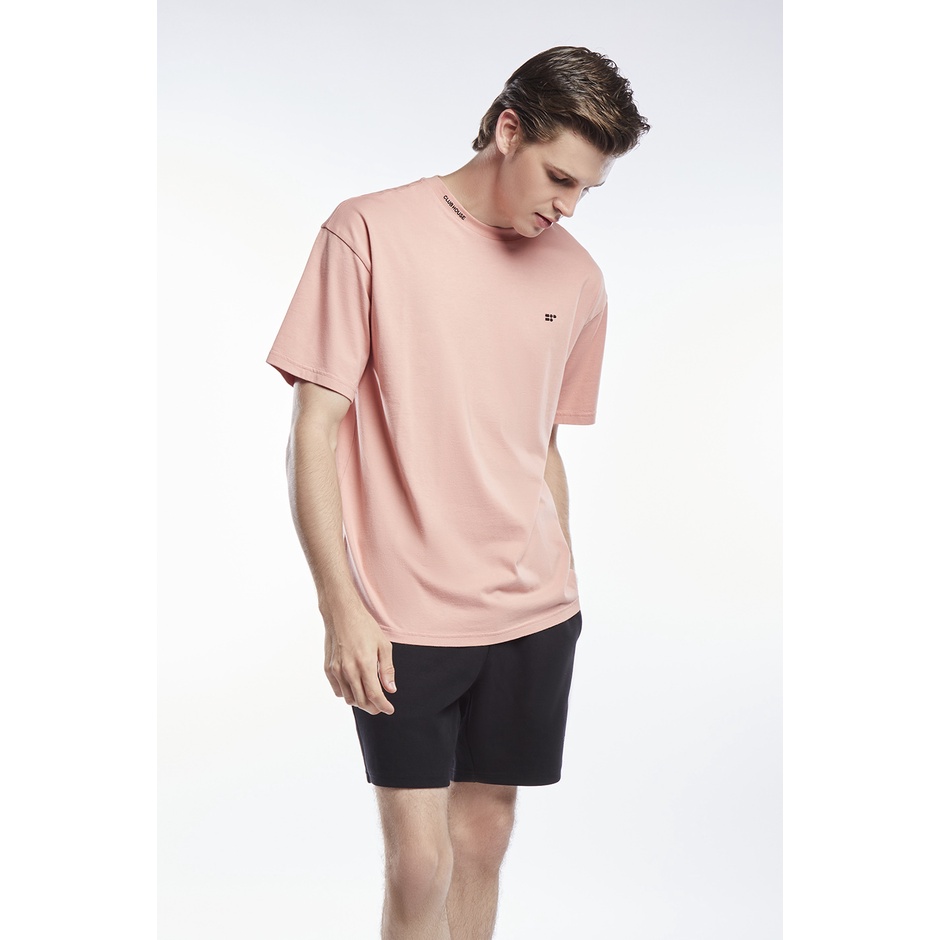 esp-เสื้อทีเชิ้ตคอกลม-ผู้ชาย-สีชมพู-crew-neck-tee-shirt-03755