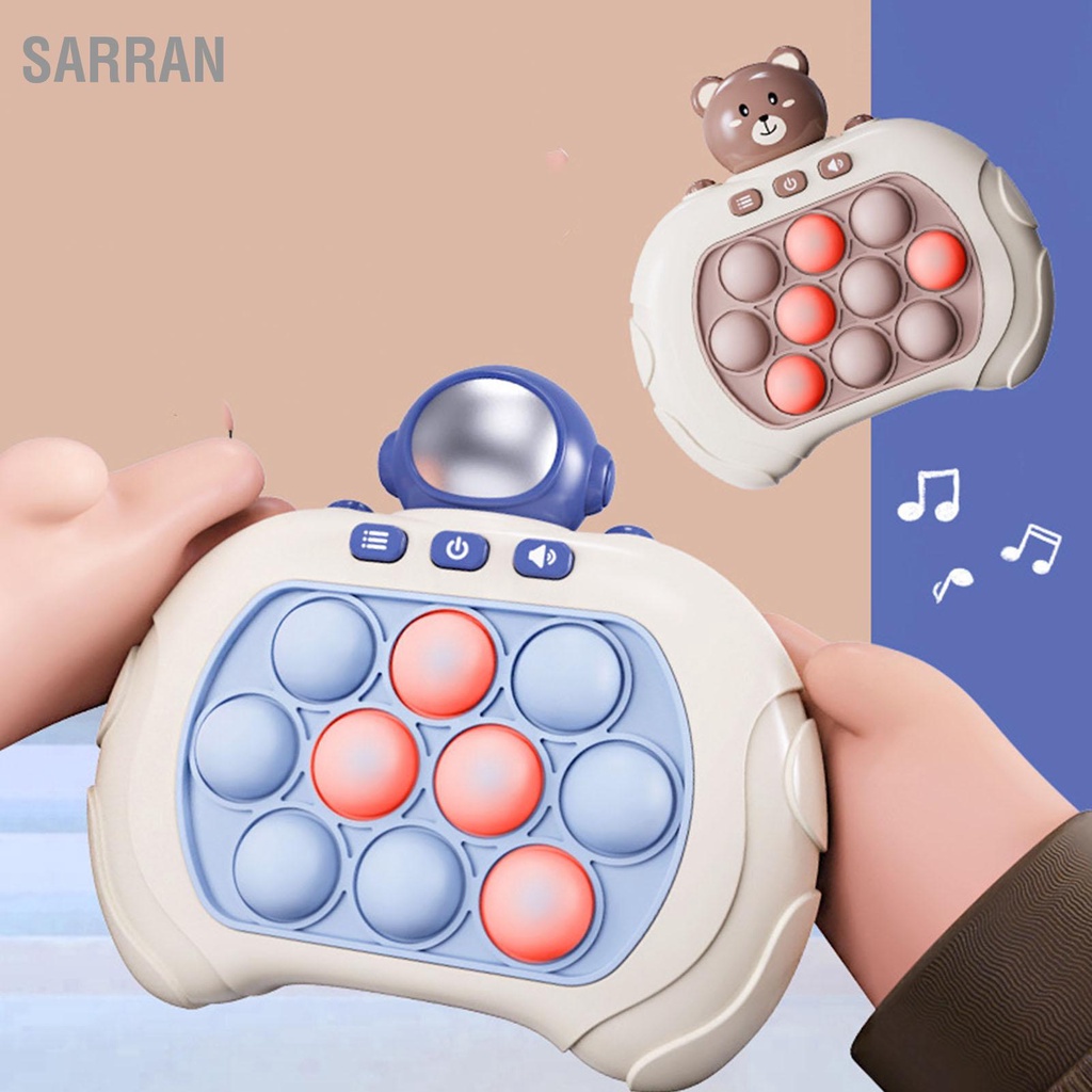 sarran-เกมกดความเร็วแบบใช้มือถือ-light-up-ของเล่นคอนโซลกดอิเล็กทรอนิกส์เพื่อการศึกษาในช่วงต้น