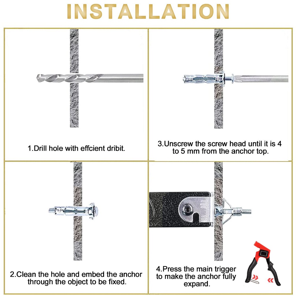 เครื่องมือ-heavy-duty-wall-anchor-metal-setting-tool-ที่มีคุณภาพสูง-ใช้สำหรับติดตั้งhollow-wall-anchor-ปืนตุ๊กแกแบบกลวง