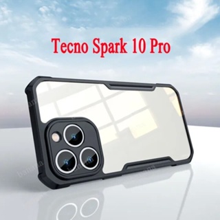 เคส Tecno Spark 10 Pro เคสกันกระแทก สําหรับ Tecno Spark 10 GO 2023 2022 10 Pro 9T 8 7 7P 6 Pova 4 3 2 เคส TPU นิ่ม ใส เคสป้องกัน