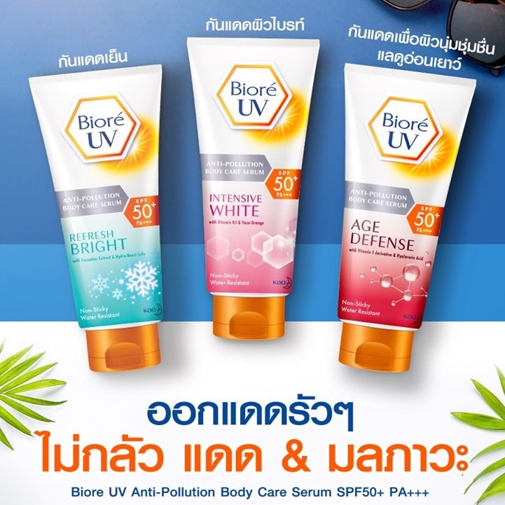 พร้อมส่ง-biore-uv-anti-pollution-body-carespf50-pa-บิโอเร-ยูวี-แอนตี้โพลูชั่น-บอดี้แคร์-เบาสบายผิวมาก