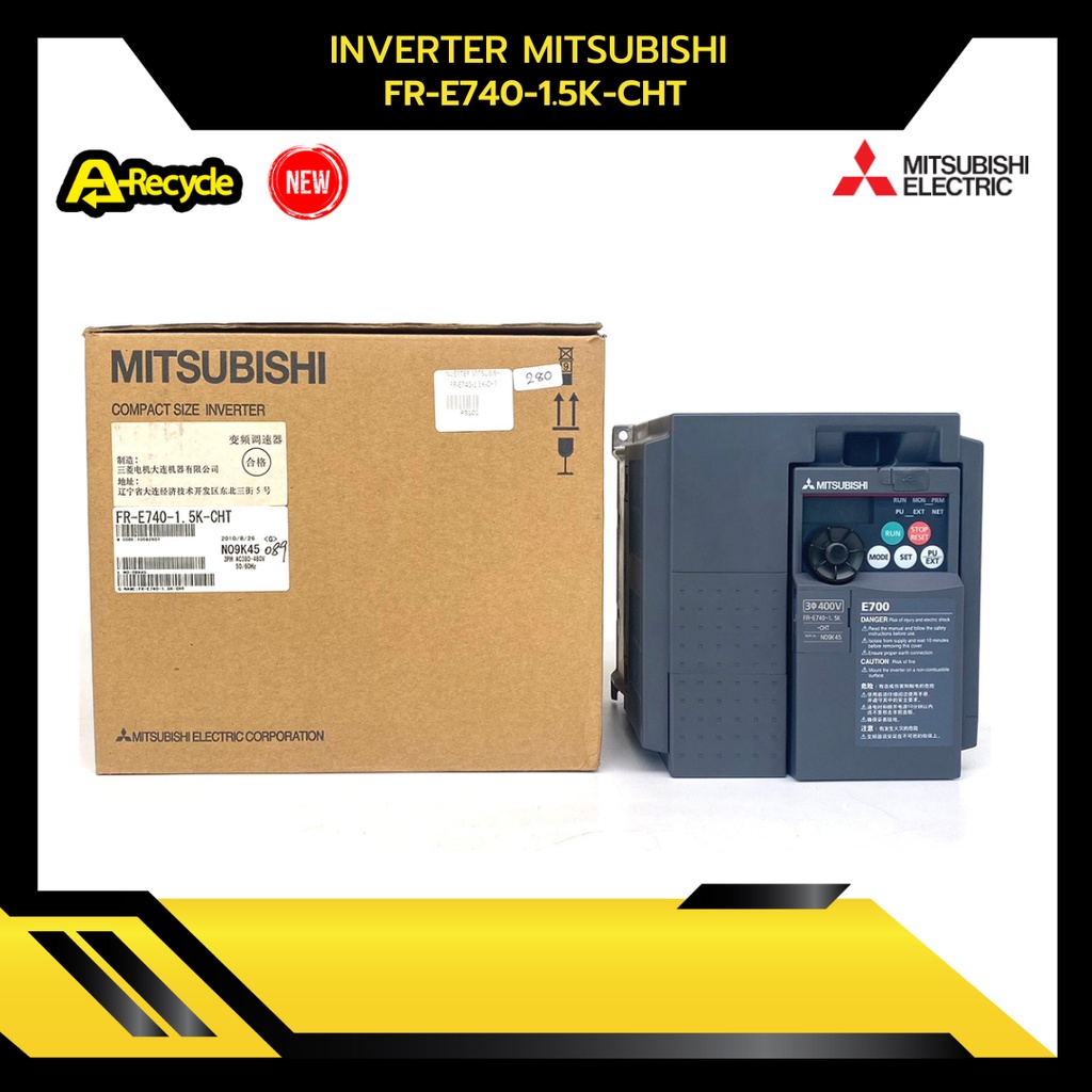 INVERTER MITSUBISHI FR-E740-1.5K-CHT | Shopee Thailand