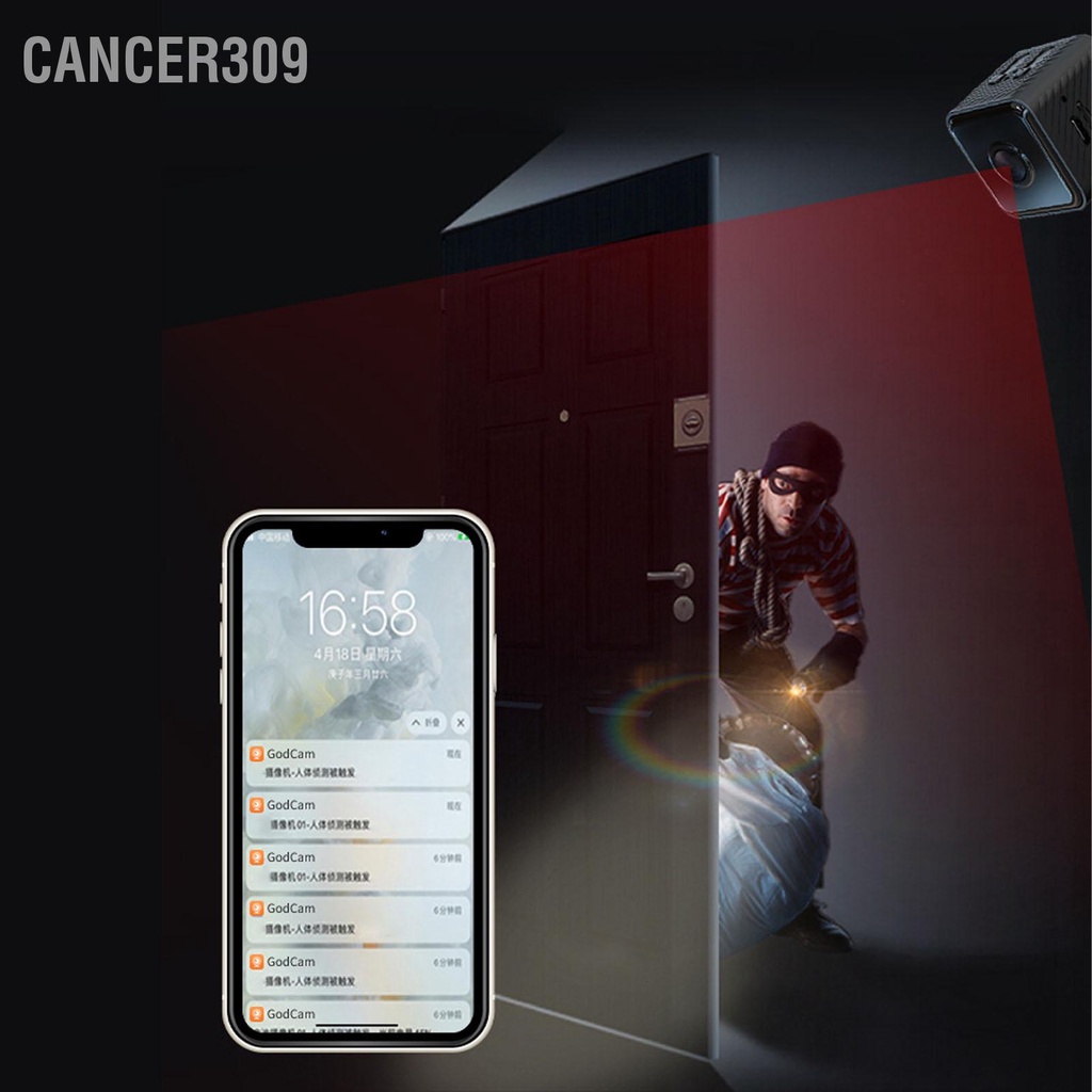 cancer309-กล้องรักษาความปลอดภัยขนาดเล็ก-1080p-มุมกว้างอินฟราเรด-night-vision-การตรวจจับการเคลื่อนไหวกล้องในร่มไร้สายสำหรับครอบครัวในบ้าน