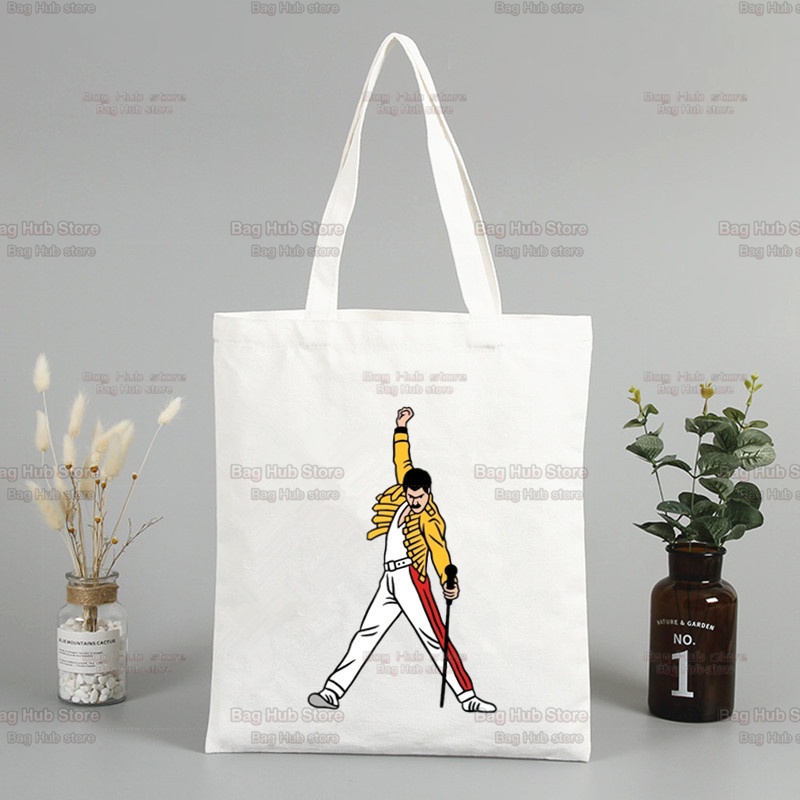 กระเป๋าช้อปปิ้ง-ลายธีม-freddie-mercury-นํากลับมาใช้ใหม่ได้-พับได้-h8ml