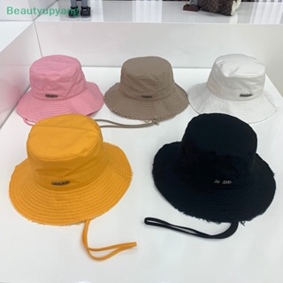 [Beautyupyang] ใหม่ หมวกบักเก็ต ผ้าฝ้าย สีพื้น สไตล์ชาวประมง แฟชั่นฤดูร้อน สําหรับผู้ชาย และผู้หญิง
