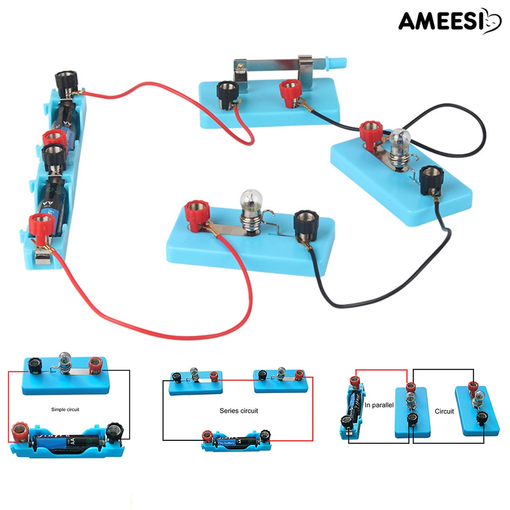 ameesi-ชุดวงจรวงจรไฟฟ้า-เพื่อการเรียนรู้วิทยาศาสตร์-สําหรับเด็ก-1-ชุด