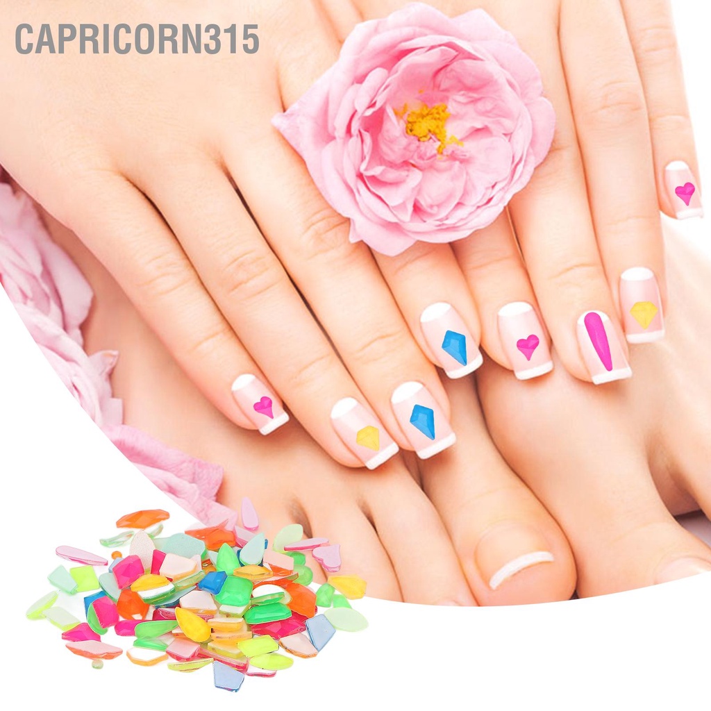 capricorn315-เล็บ-rhinestones-เล็บเรืองแสง-สำหรับร้านทำเล็บร้านเสริมสวยโรงเรียนสอนทำเล็บ